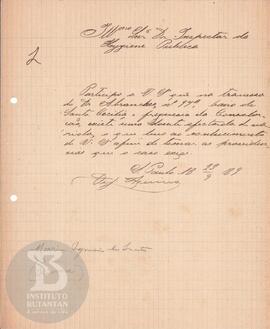 Comunicação de 18 de setembro de 1889