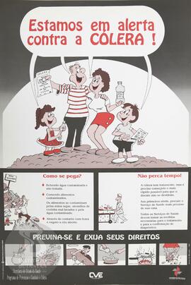 Estamos em alerta contra a cólera!