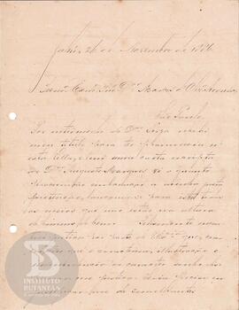 Comunicação de 26 de novembro de 1886