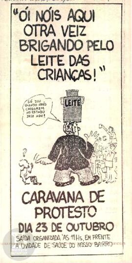 Ói nóis aqui otra veiz brigando pelo leite das crianças!