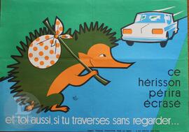 Ce hérisson périra écrasé