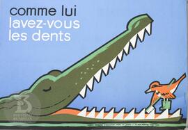 Comme lui lavez-vous les dents
