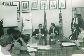 Visita do Governador Orestes Quércia