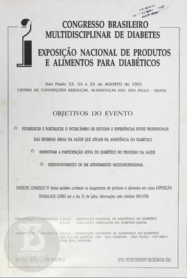 1º Congresso Brasileiro Multidisciplinar de Diabetes