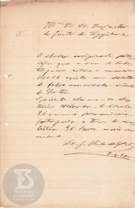 Comunicação de 9 de abril de 1889