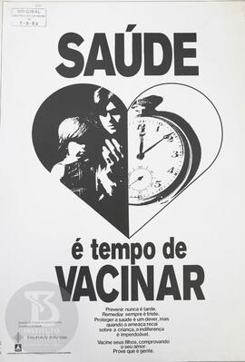 Saúde é tempo de vacinar