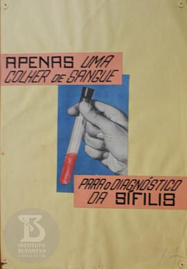 Apenas uma colher de sangue para o diagnóstico da sífilis