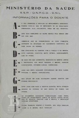Informações para o doente