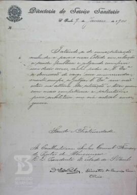 [Carta de pedido de demissão]