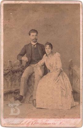 [Retrato de Emílio Ribas e sua esposa D. Maria Carolina Bulcão Ribas]