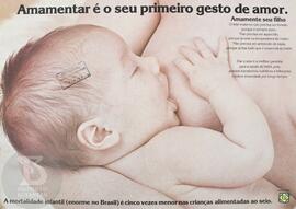 Amamentar é o primeiro gesto de amor