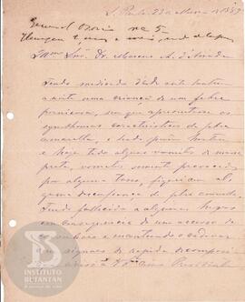 Comunicação de 23 de março de 1889