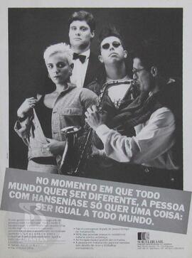 No momento em que todo mundo quer ser diferente, a pessoa com hanseníase só quer uma coisa: ser i...