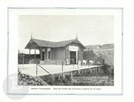 Instituto Vaccinogenico - Baia dos vitellos não vaccinados e depósito de forragens