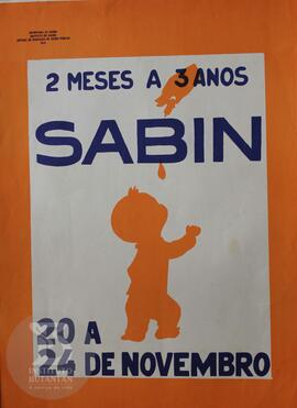 2 meses a 3 anos. Sabin, 20 a 24 de novembro