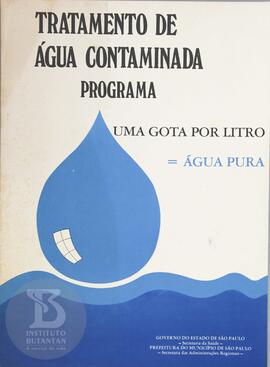 Tratamento de água contaminada