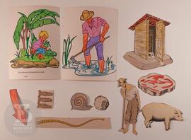 Flanelógrafos - Verminose (Esquistossomose)