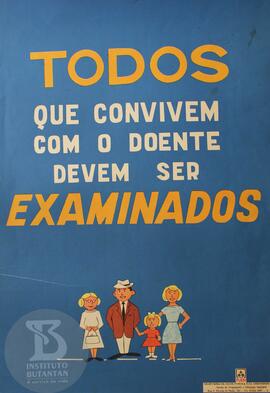 Todos que convivem com o doente devem ser examinados