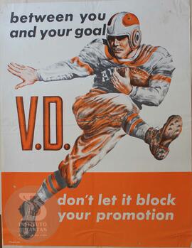 Between you and your goal V.D.  Don't let it block your promotion