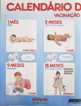Calendário de vacinação
