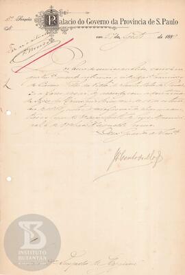 Comunicação de 27 de agosto de 1889