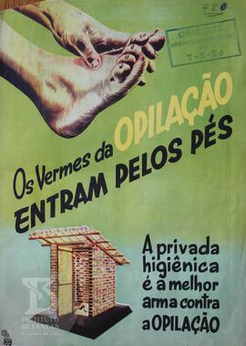 Os vermes da opilação entram pelos pés