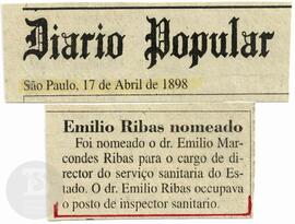 Emílio Ribas nomeado