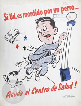 Si ud. es mordido por um perro...