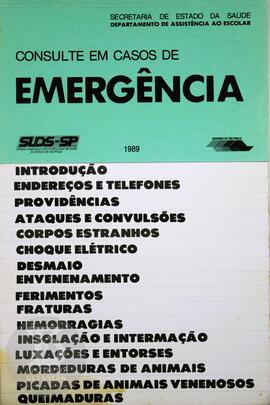 Consulte em caso de emergência