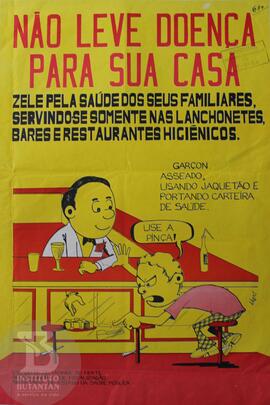 Não leve doença para sua casa