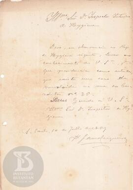 Comunicação de 10 de julho de 1889