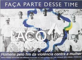 Faça parte desse time. Campanha do laço branco