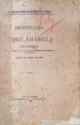 Prophylaxia da febre amarella