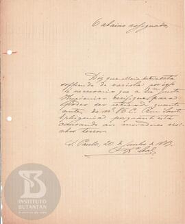 Comunicação de 20 de junho de 1889