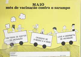 Maio, mês de vacinação contra o sarampo