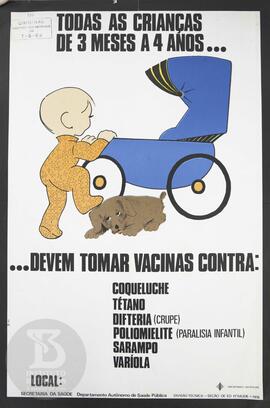 Todas as crianças de 3 meses a 4 anos...devem tomar vacinas contra: