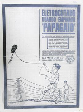 Eletrocutado quando empinava "papagaio"