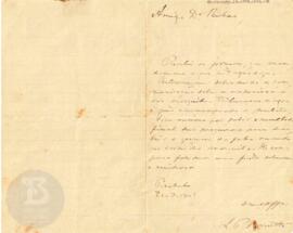 [Carta de felicitações pelo sucesso obtido no 5º Congresso de Medicina do Rio de Janeiro]
