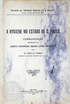 A hygiene no Estado de S. Paulo