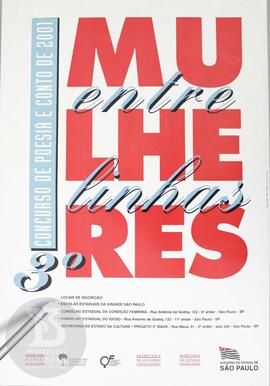 3º Concurso de Poesia e Conto de 2001: Mulheres entre Linhas