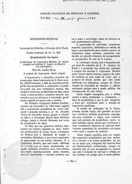 Prophylaxia da Lepra