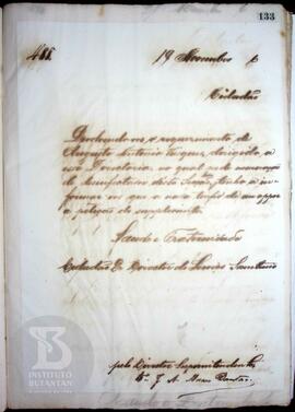 Livro Copiador de Ofícios