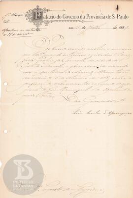 Comunicação de 15 de julho de 1889