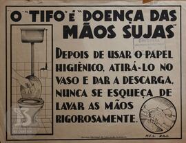 O 'tifo" é "doença das mãos sujas"