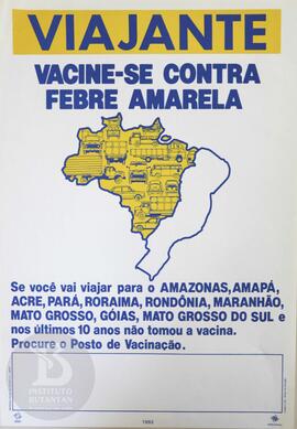 Viajante: vacine-se contra febre amarela