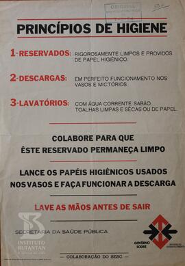 Princípios de higiene