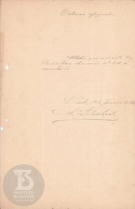 Comunicação de 19 de janeiro de 1890