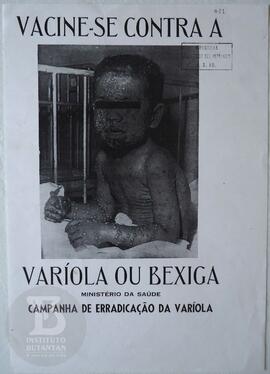 Vacine-se contra a varíola ou bexiga