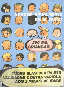 Nascem anualmente em São Paulo 500 mil crianças. Todas elas devem ser vacinadas contra varíola ao...