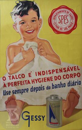 O talco é indispensável à perfeita higiene do corpo